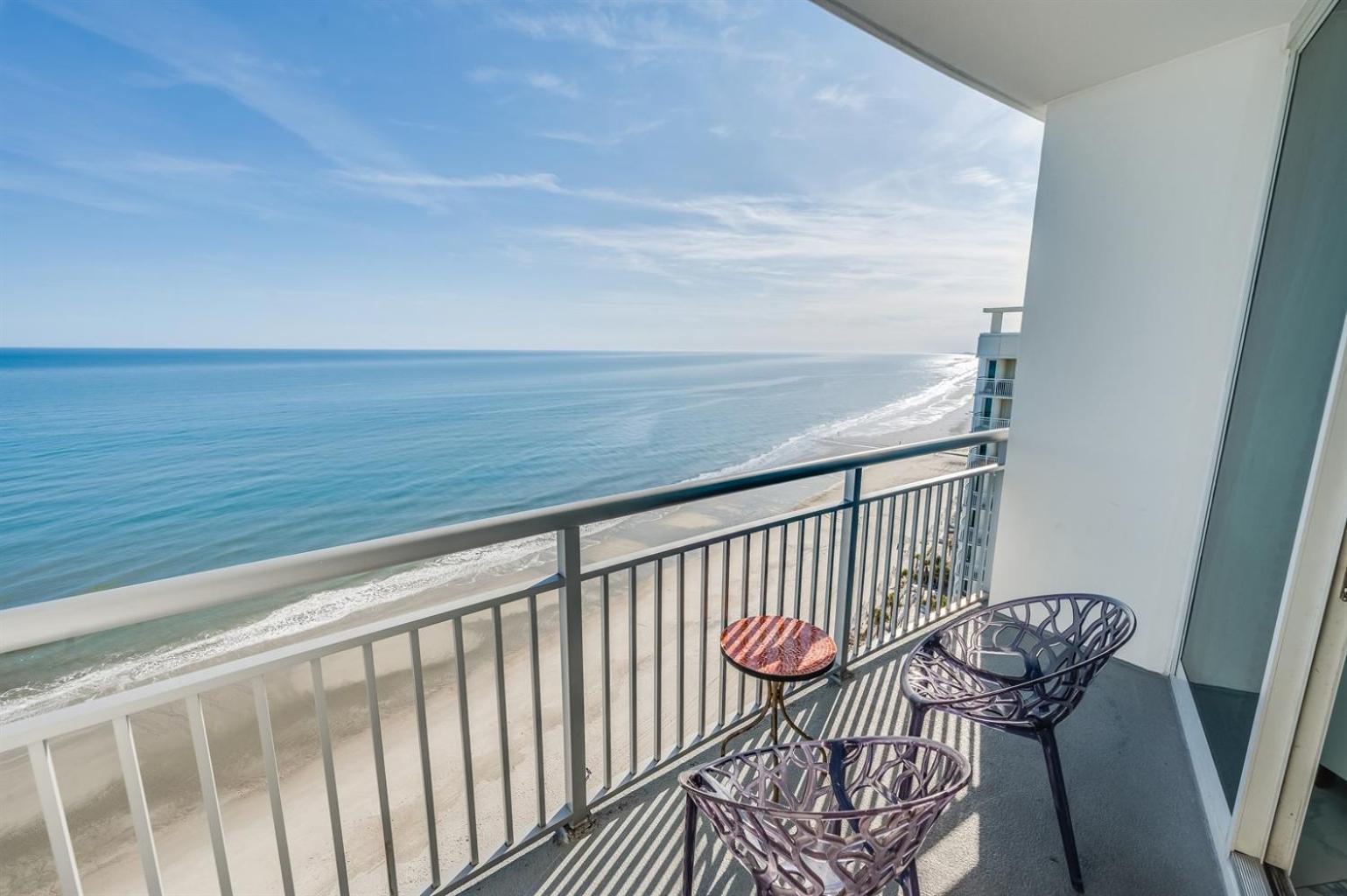 Myrtle Beach Oceanfront Condo With Stunning Views