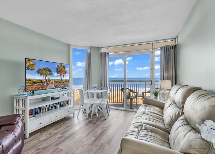Hosteeva 1Br Oceanfront Condo In Atlantica Resort Near Boardwalk