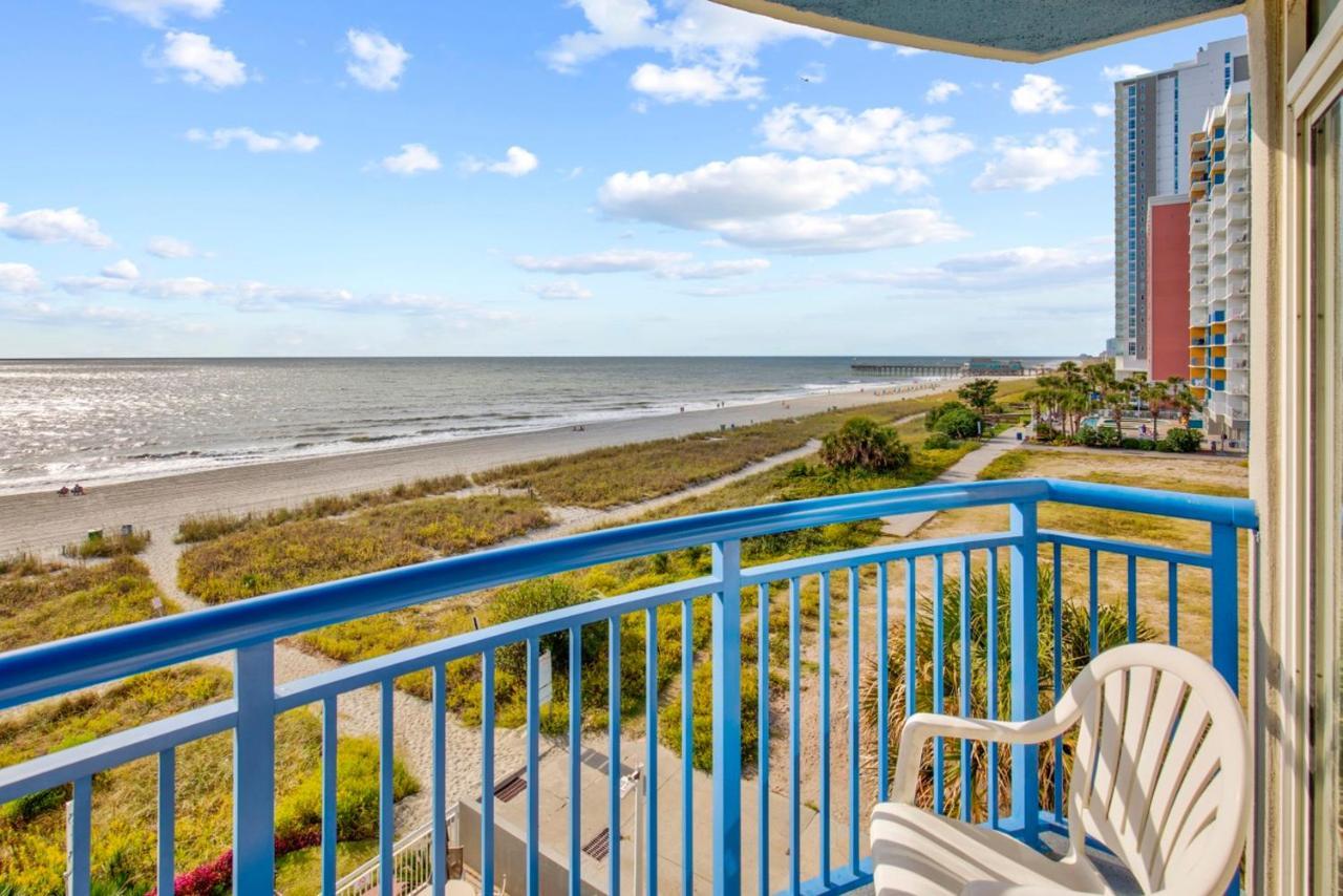 Beachfront W Balcony In Myrtle Apartment