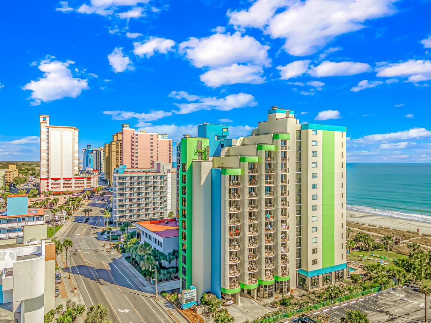 Breathtaking Oceanfront Double Queen Suite! Meridian Plaza 701 - Perfect For 4 Guests! Myrtle Beach