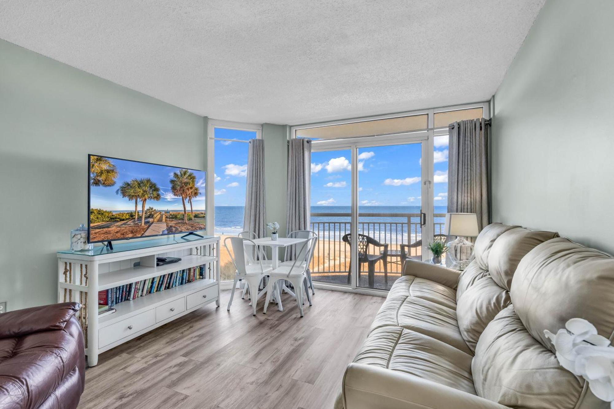 Hosteeva 1br Oceanfront In Atlantica Near Boardwalk Myrtle Beach